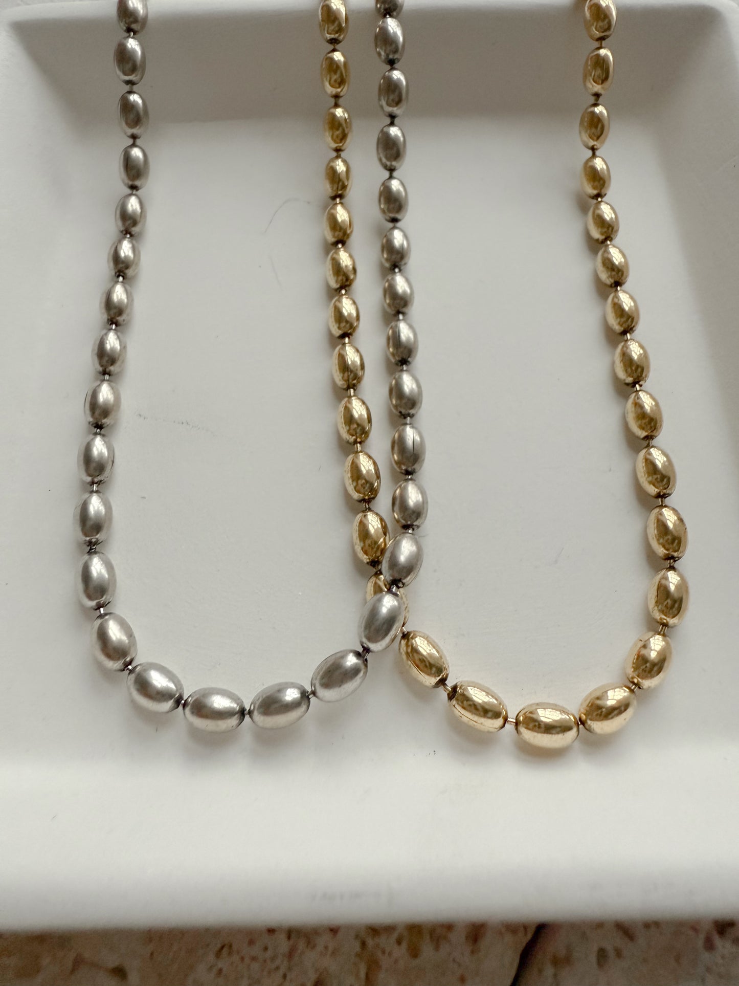 Rice Bead Base Chain