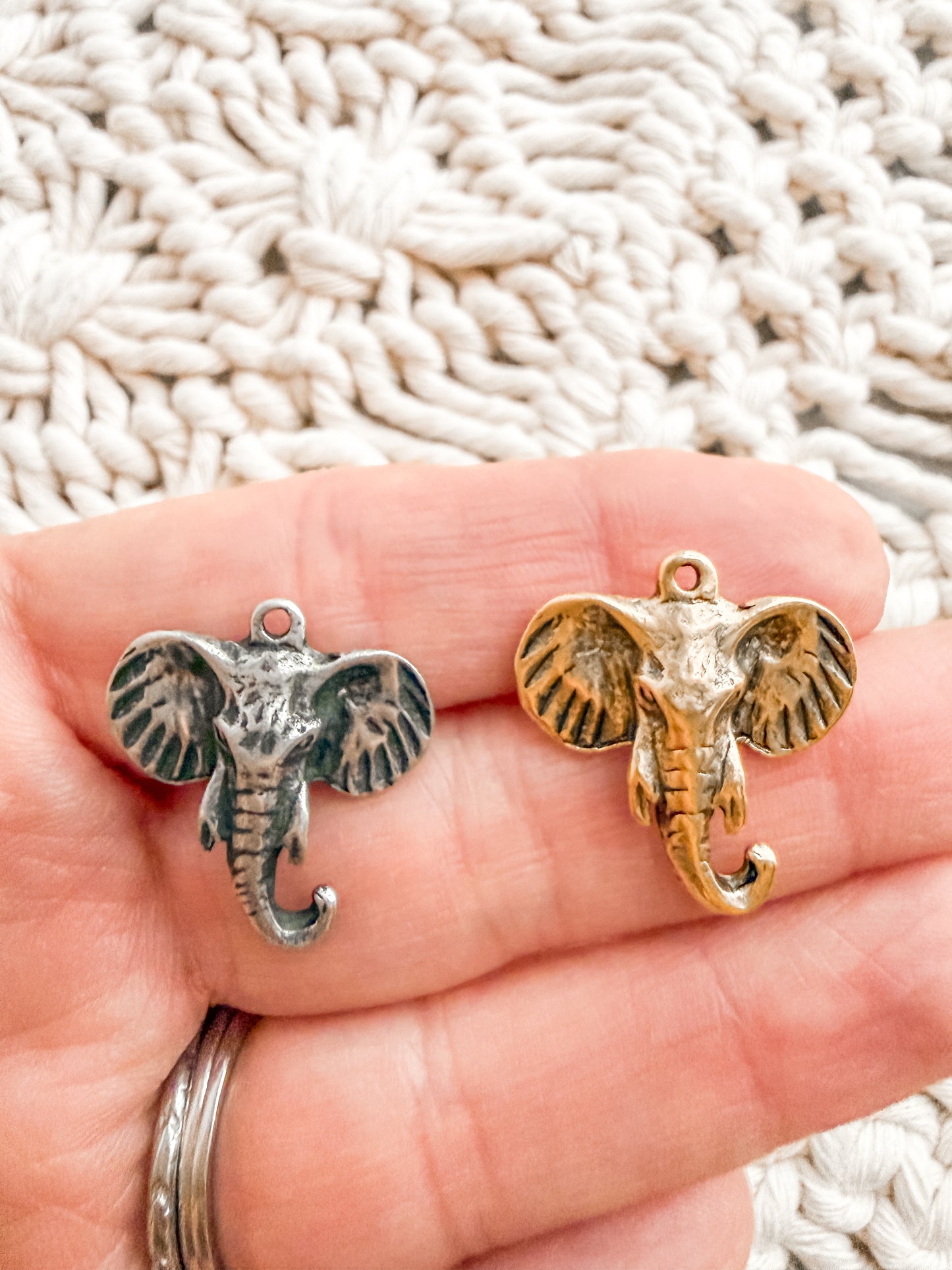 Large Elephant Charm