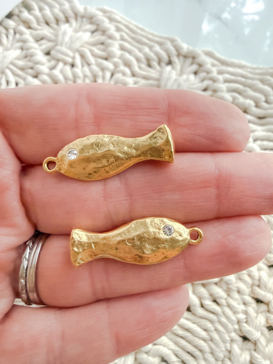 Artisan Fish Charm