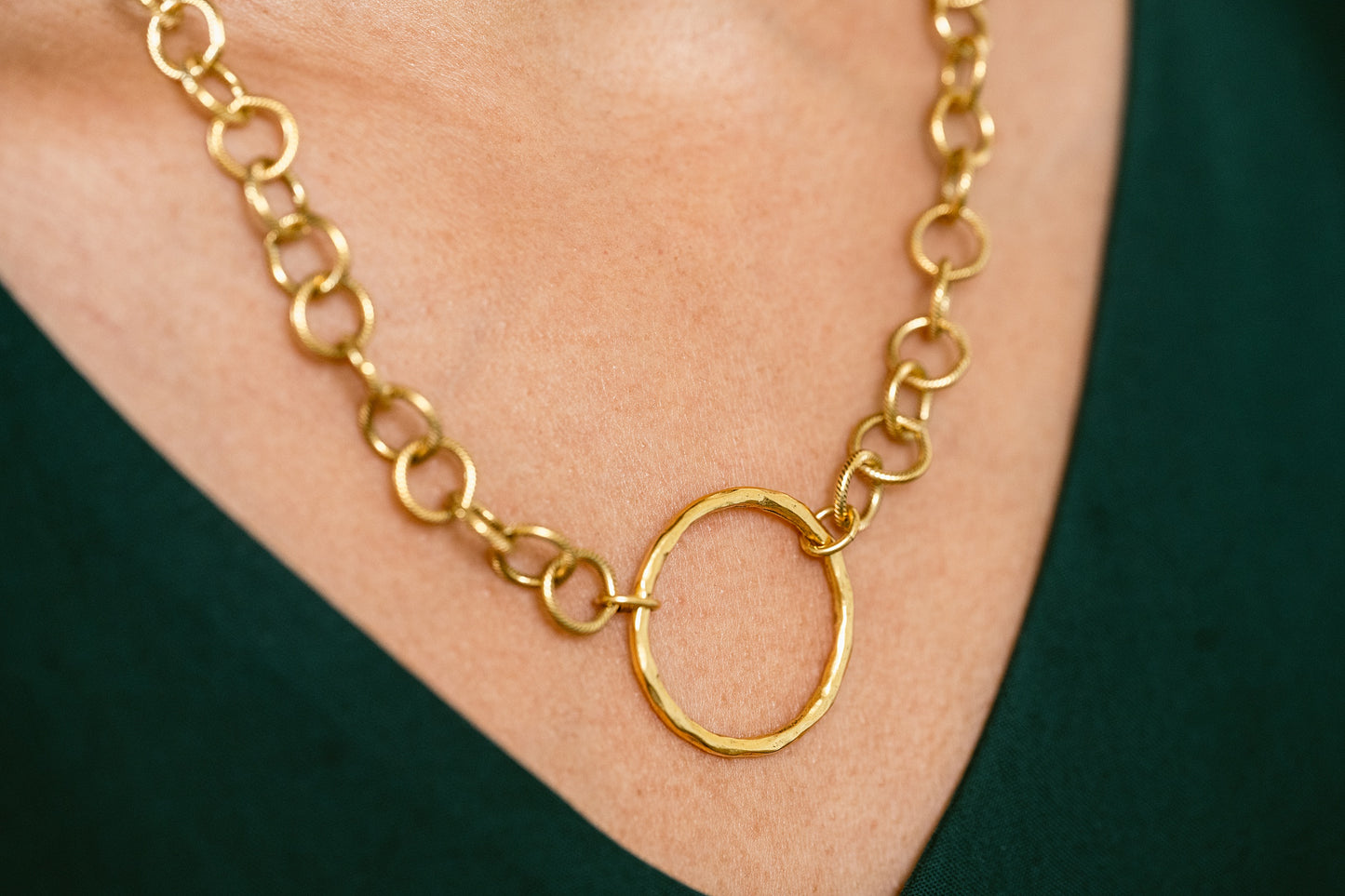 The Artisan Circle Necklace