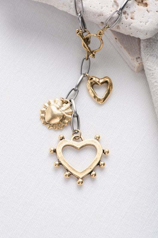 Heart on a String Necklace