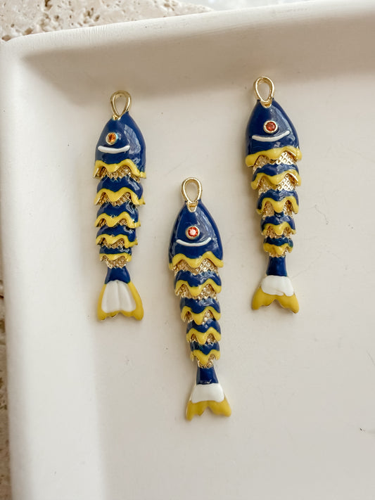 Colorful Fish Charm