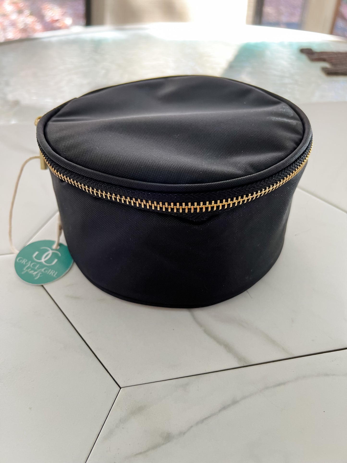 Round Travel Jewelry Organizer