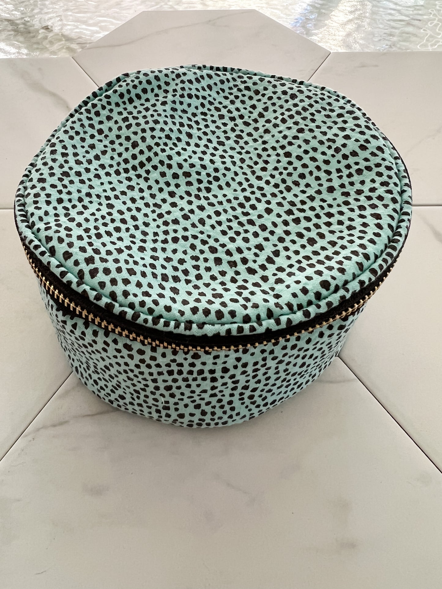 Round Travel Jewelry Organizer
