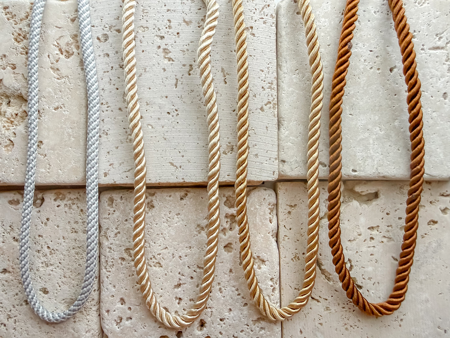 Colorful Cord Base Necklace