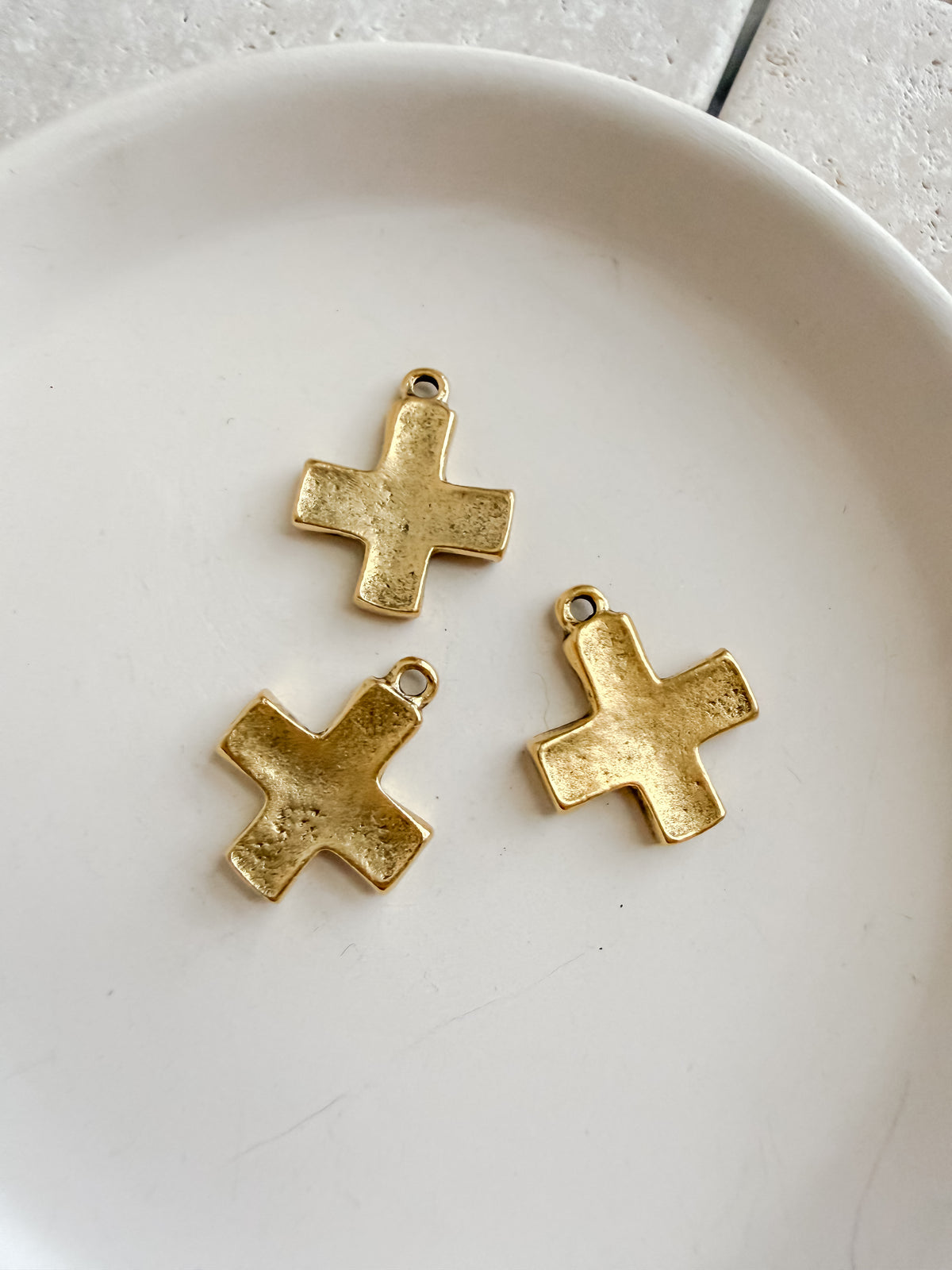 Modern Cross Charm