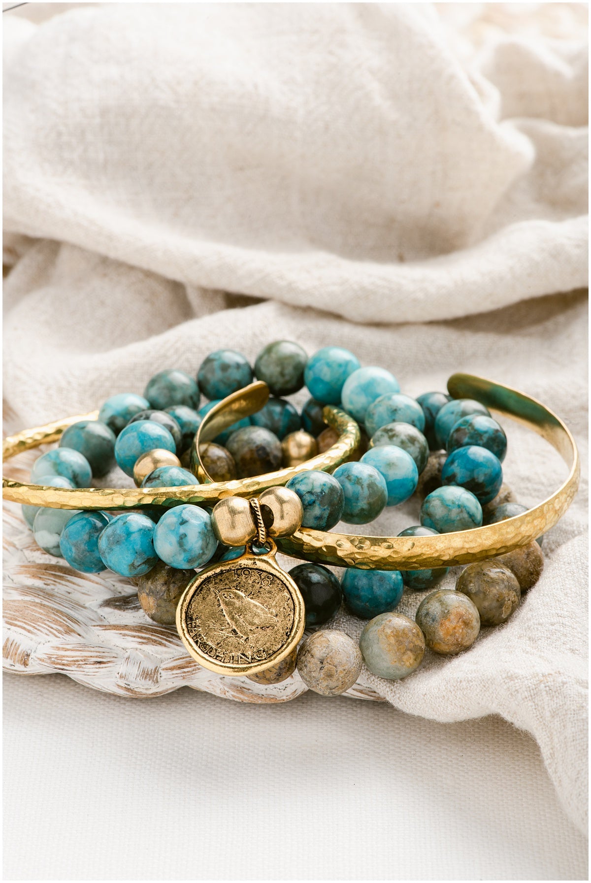 Gemstone Stretch Bracelets