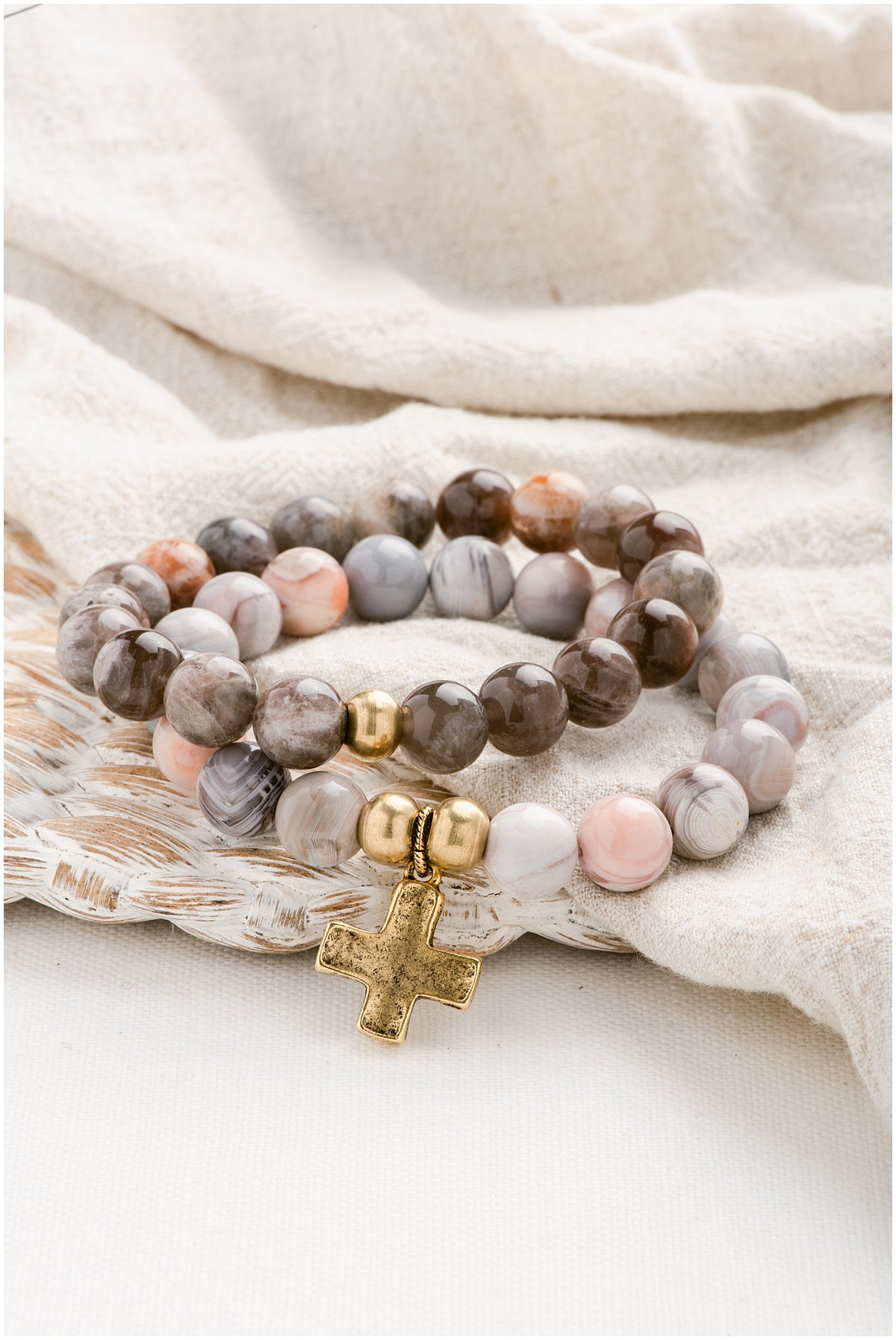 Gemstone Stretch Bracelets