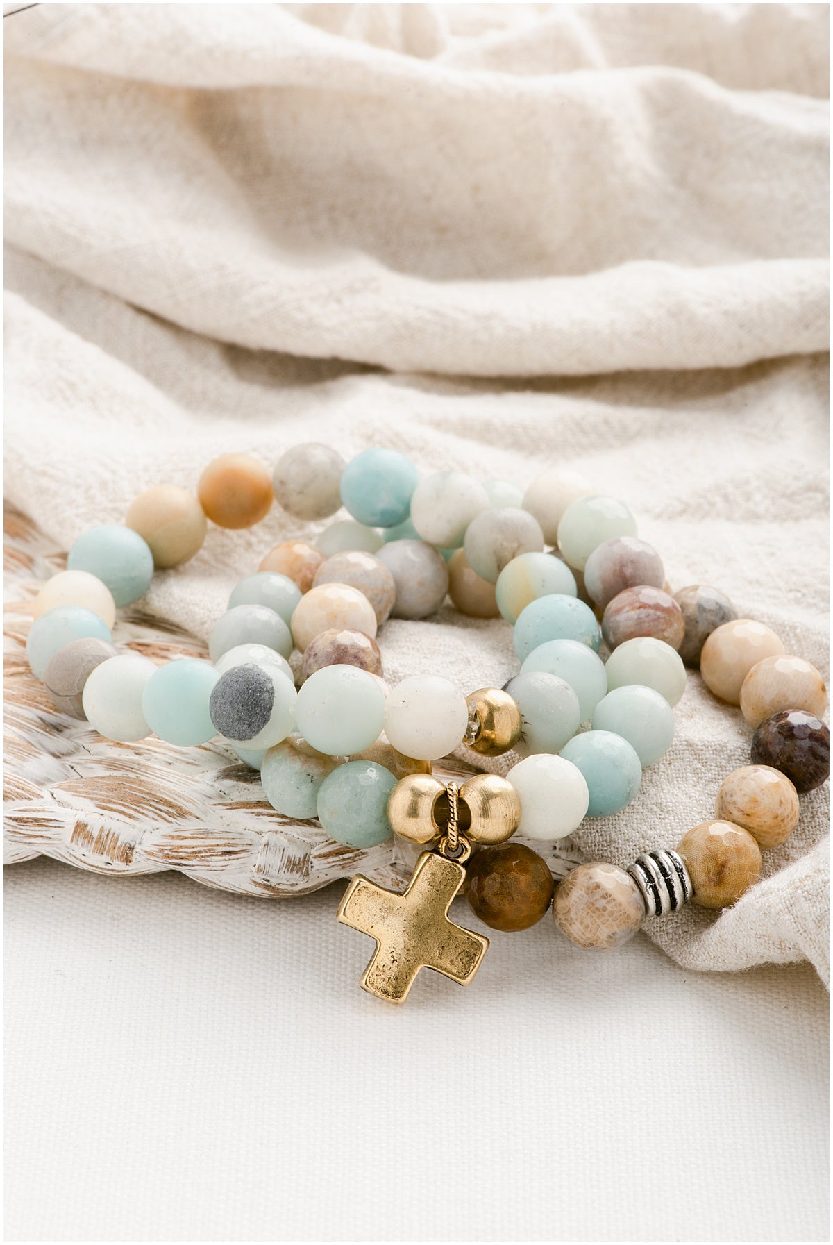 Gemstone Stretch Bracelets