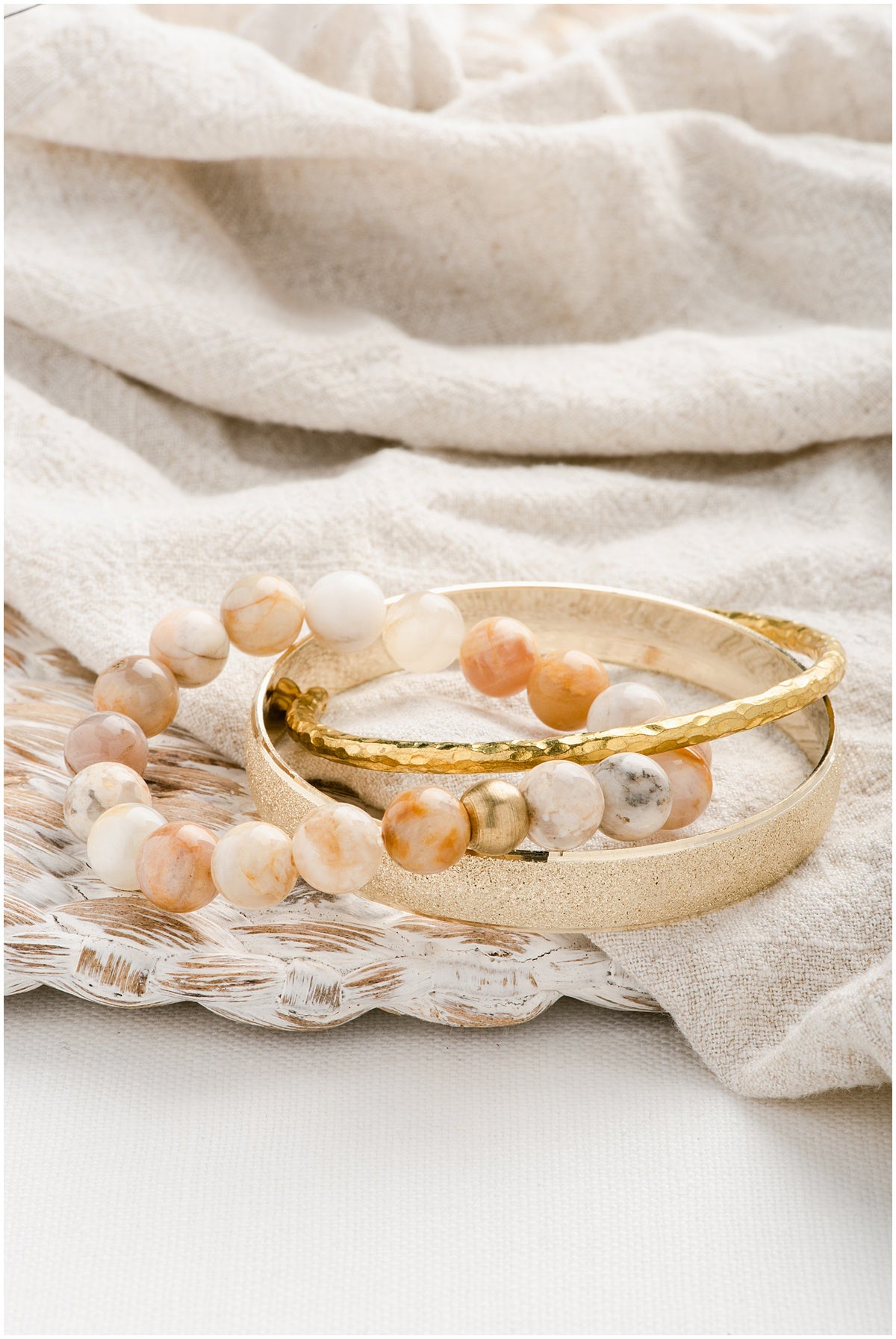 Gemstone Stretch Bracelets