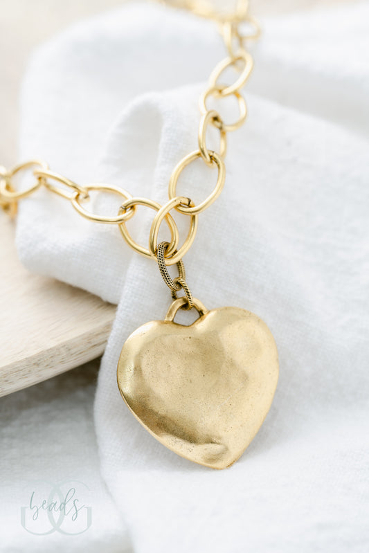 Cross My Heart Necklace
