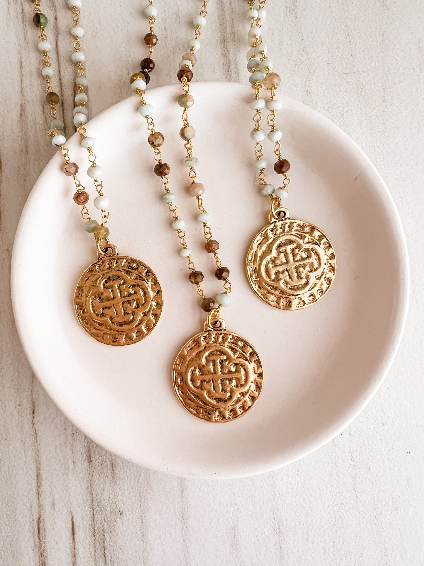 Spanish Coin Necklace