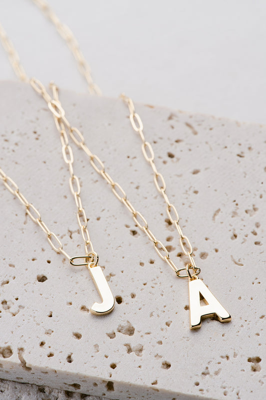 Simple Initial Necklace