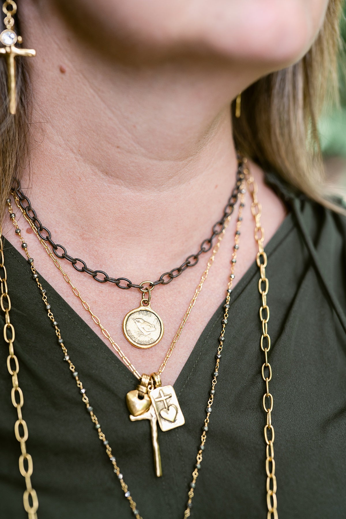 Shilling Necklace