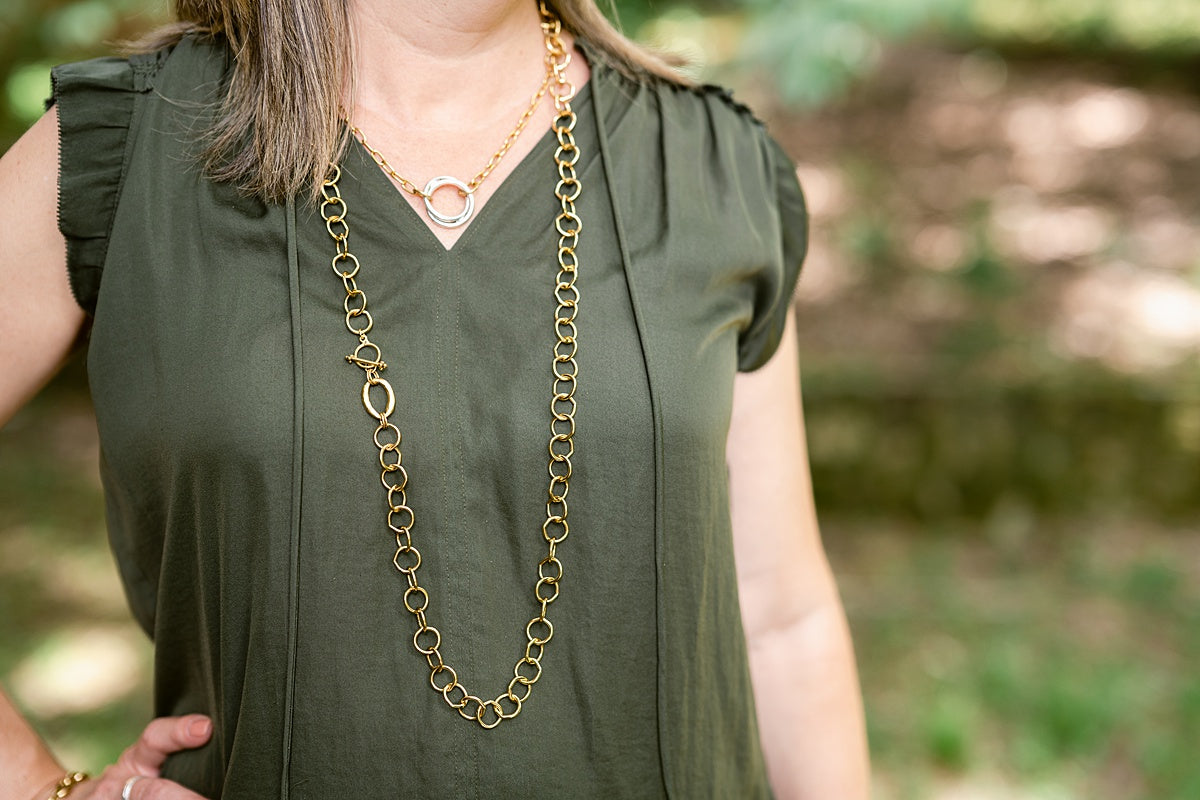 Rolling Stone Necklace