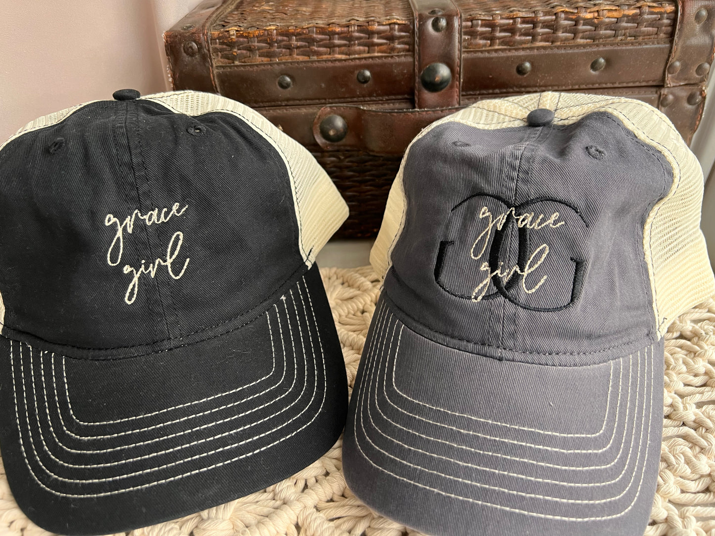 Grace Girl Logo Hats