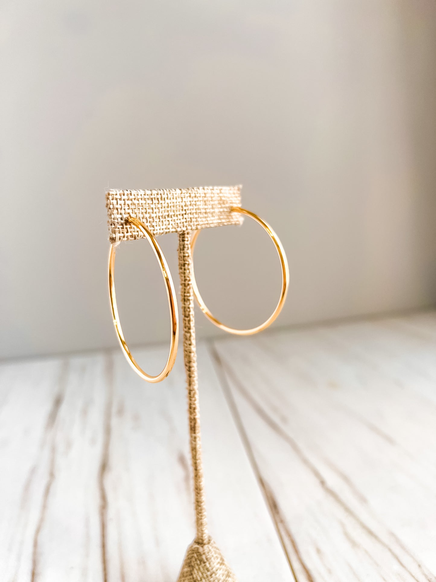 Infinite Hoop Earrings