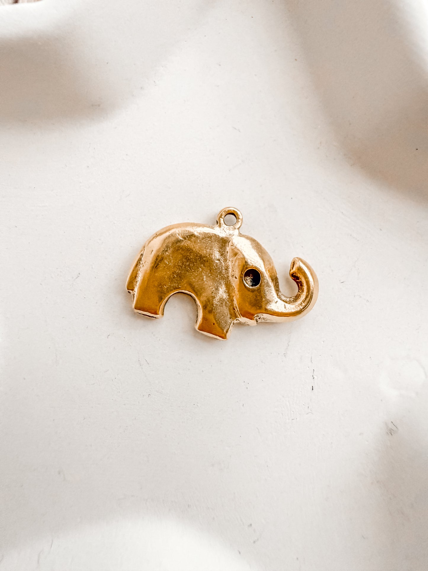 Small Elephant Charm