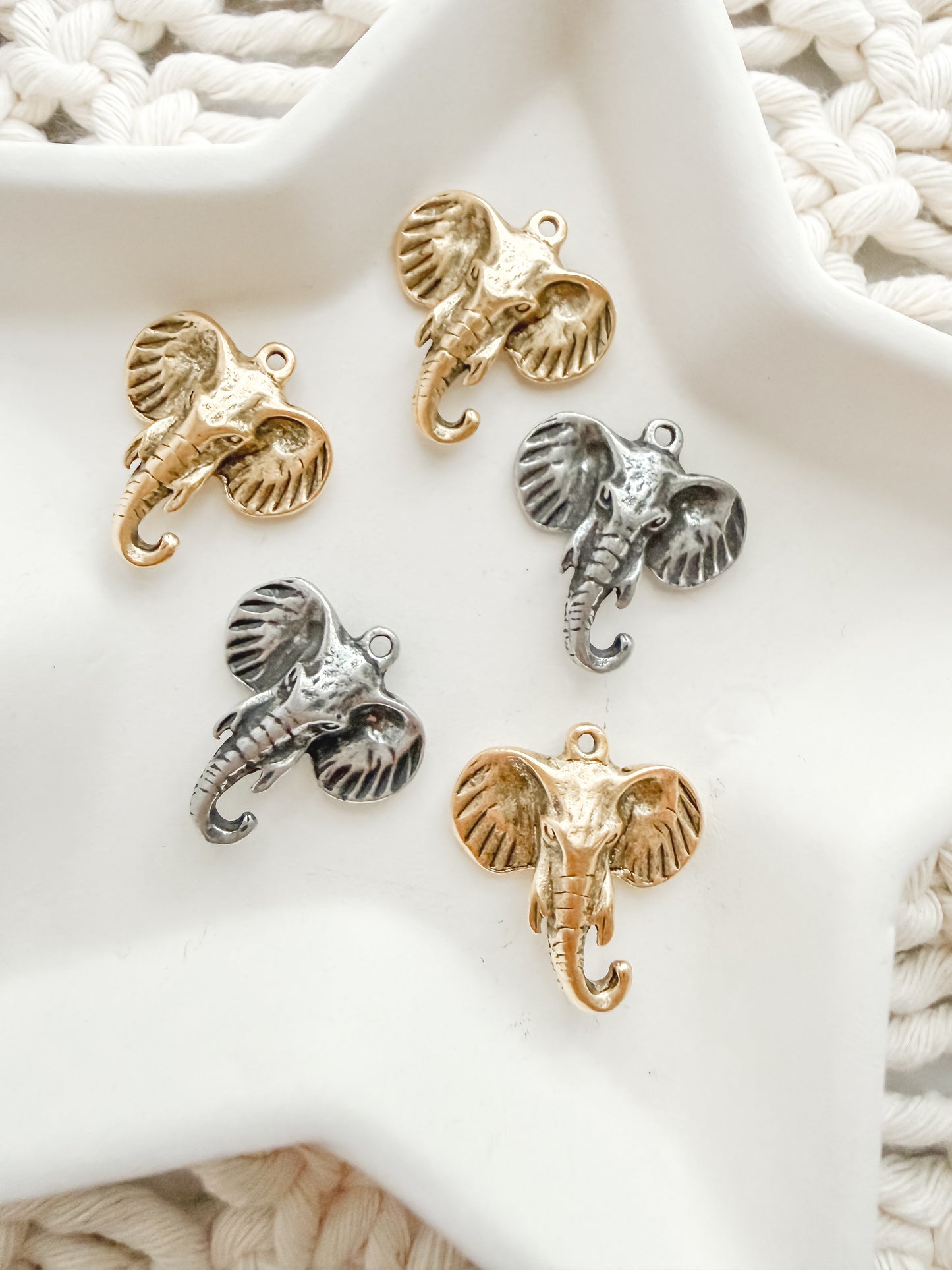 Large Elephant Charm
