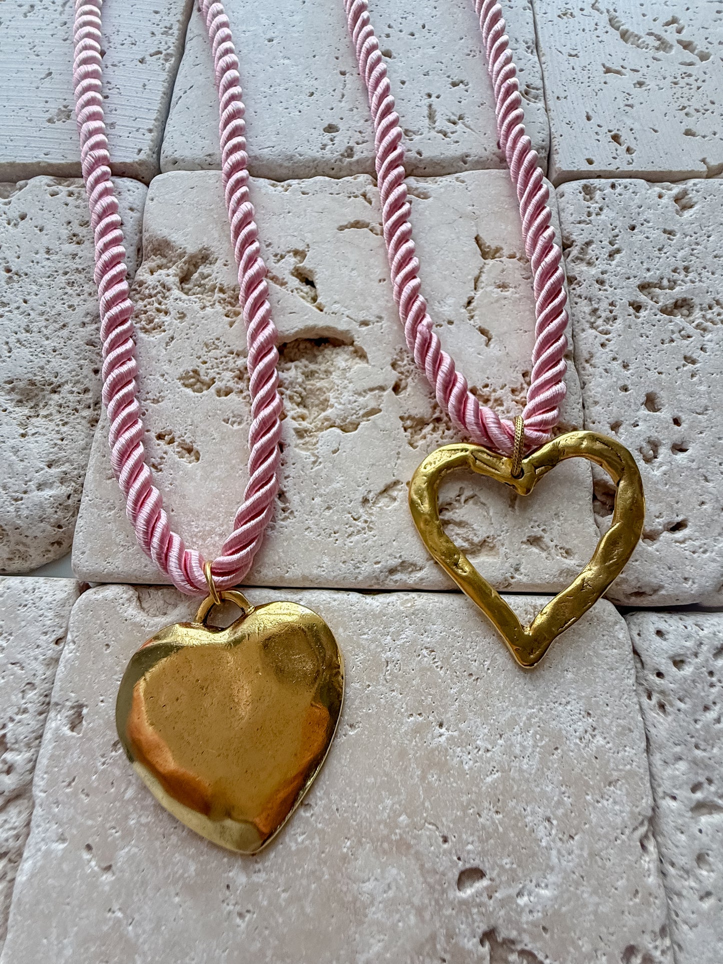 Cord Necklaces(Pink/Purple Hues)