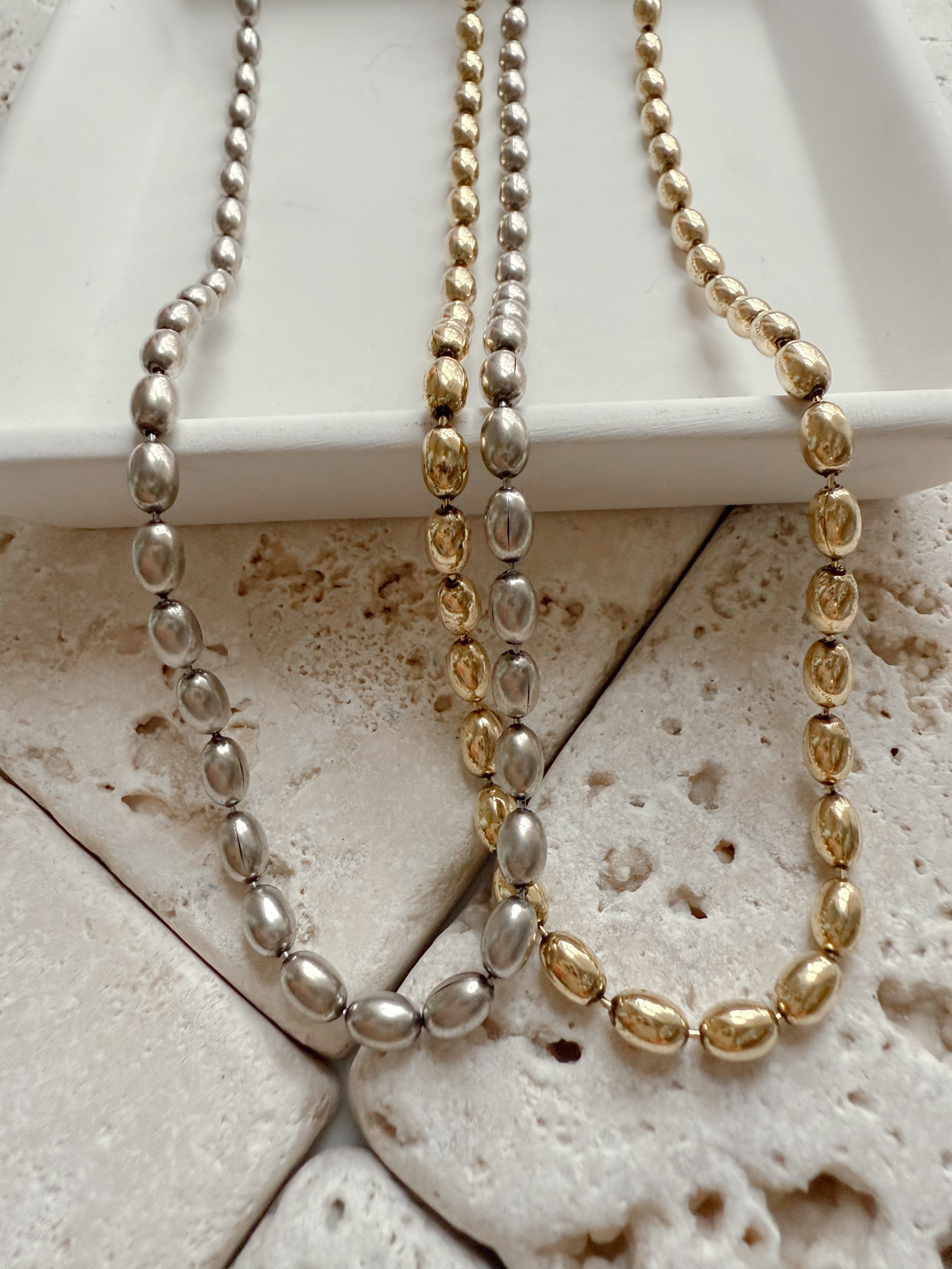 Rice Bead Base Chain – Grace Girl Beads