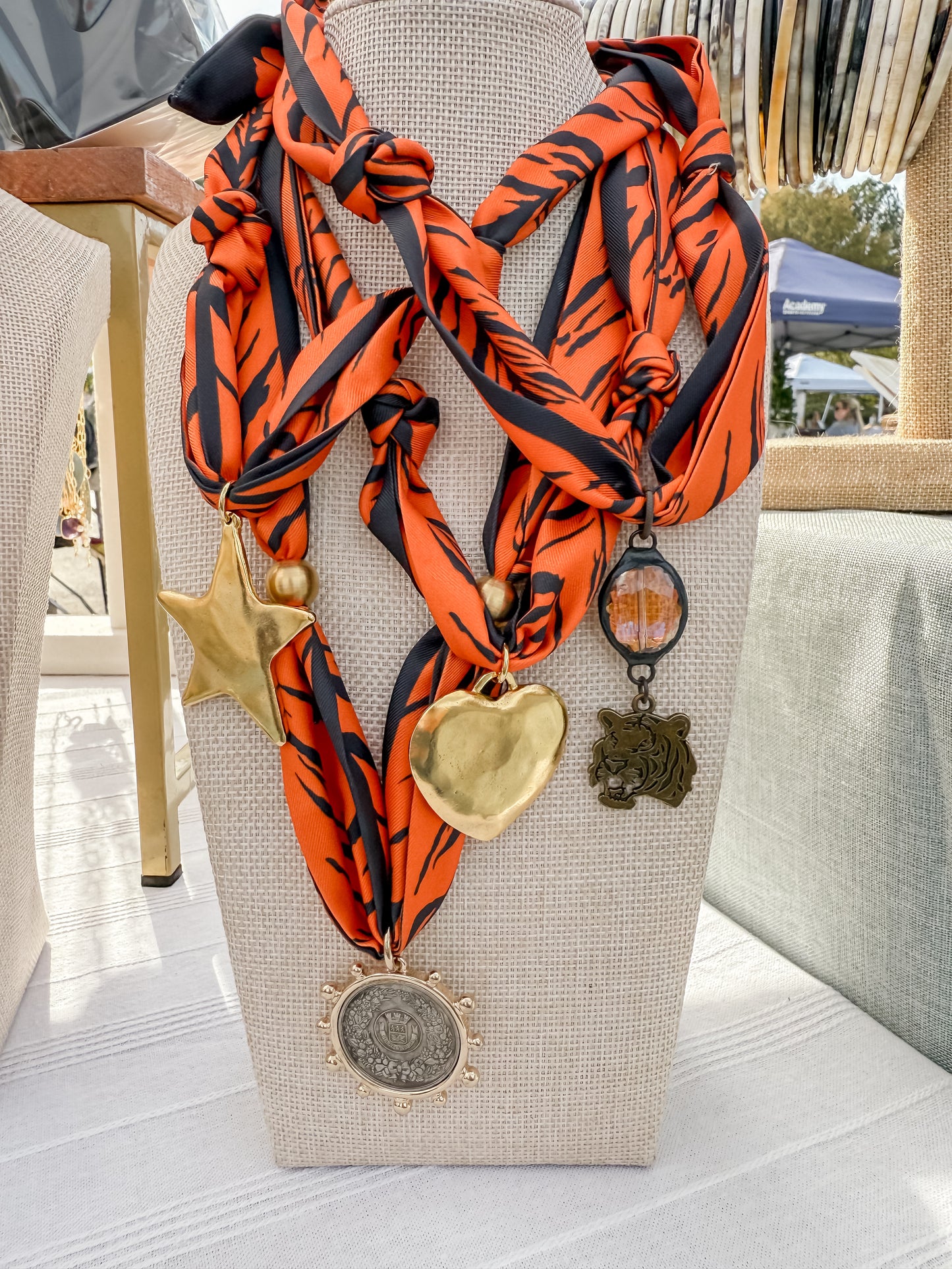 Scarf Necklaces(Collegiate Colors)