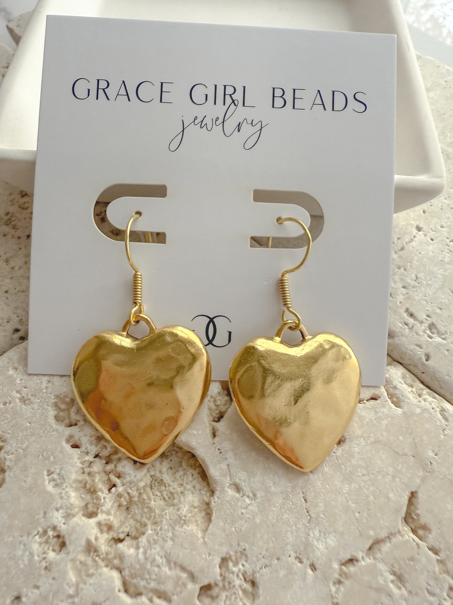 Heart of Gold Earrings