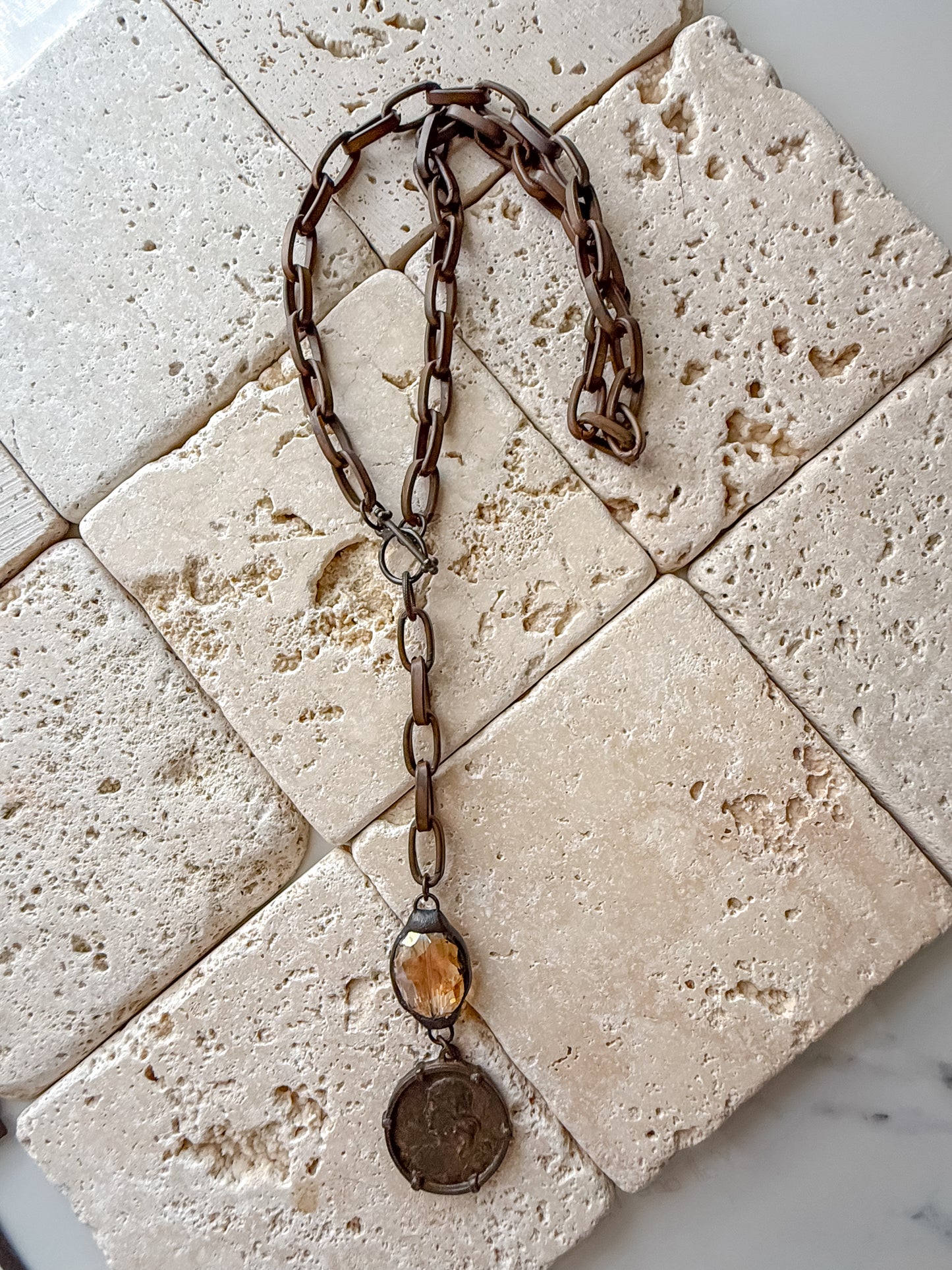 Rustic Brown OOAK Necklaces
