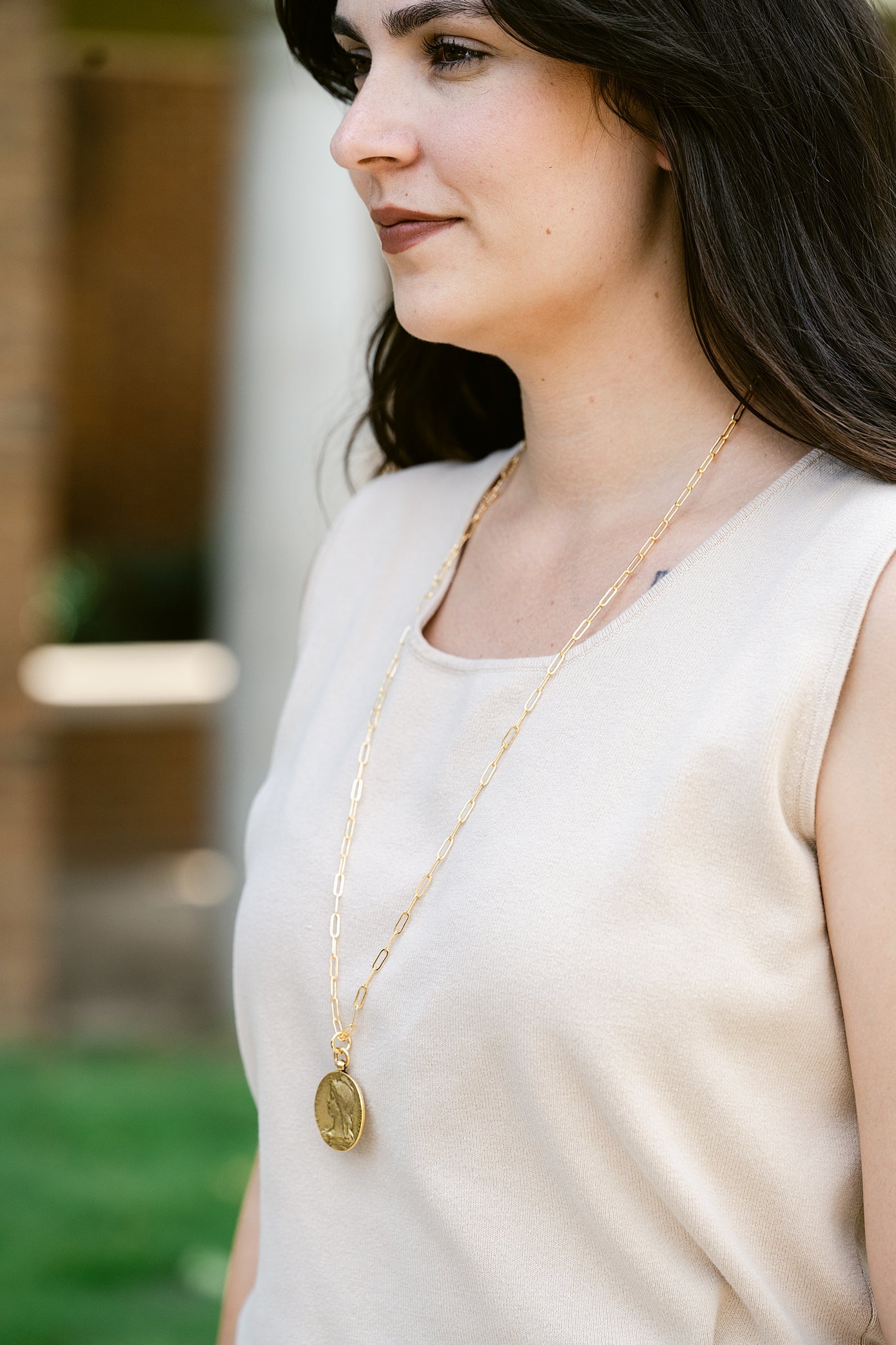 Athena Coin Necklace
