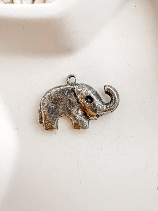 Small Elephant Charm