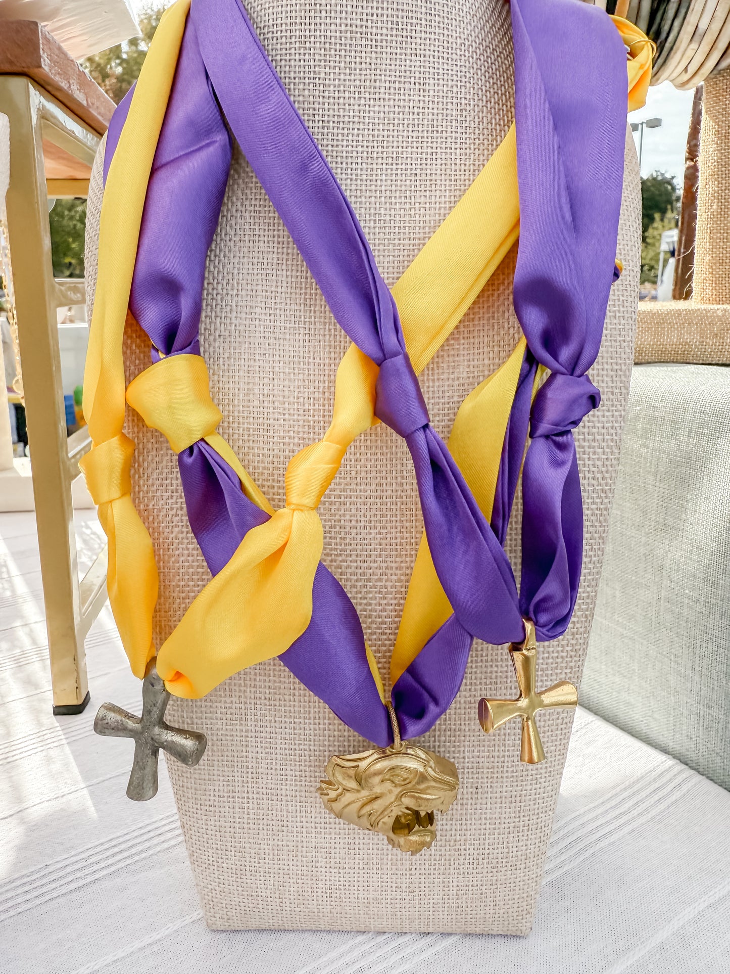 Scarf Necklaces(Collegiate Colors)