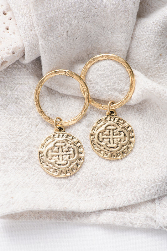 Spanish Coin Earrings