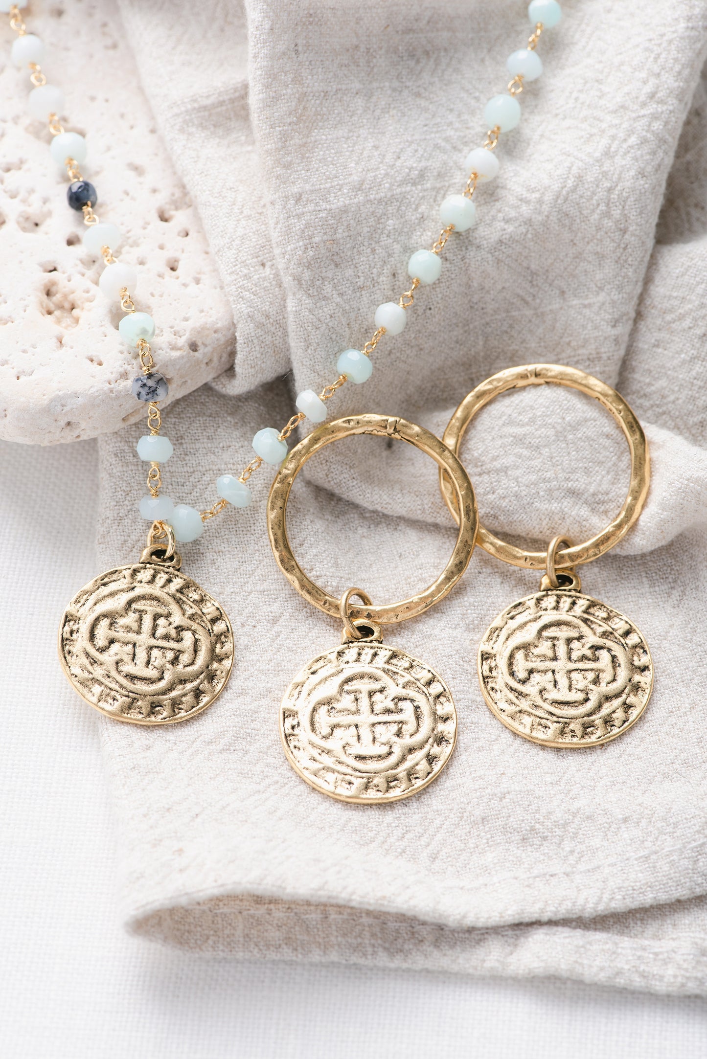 Spanish Coin Earrings