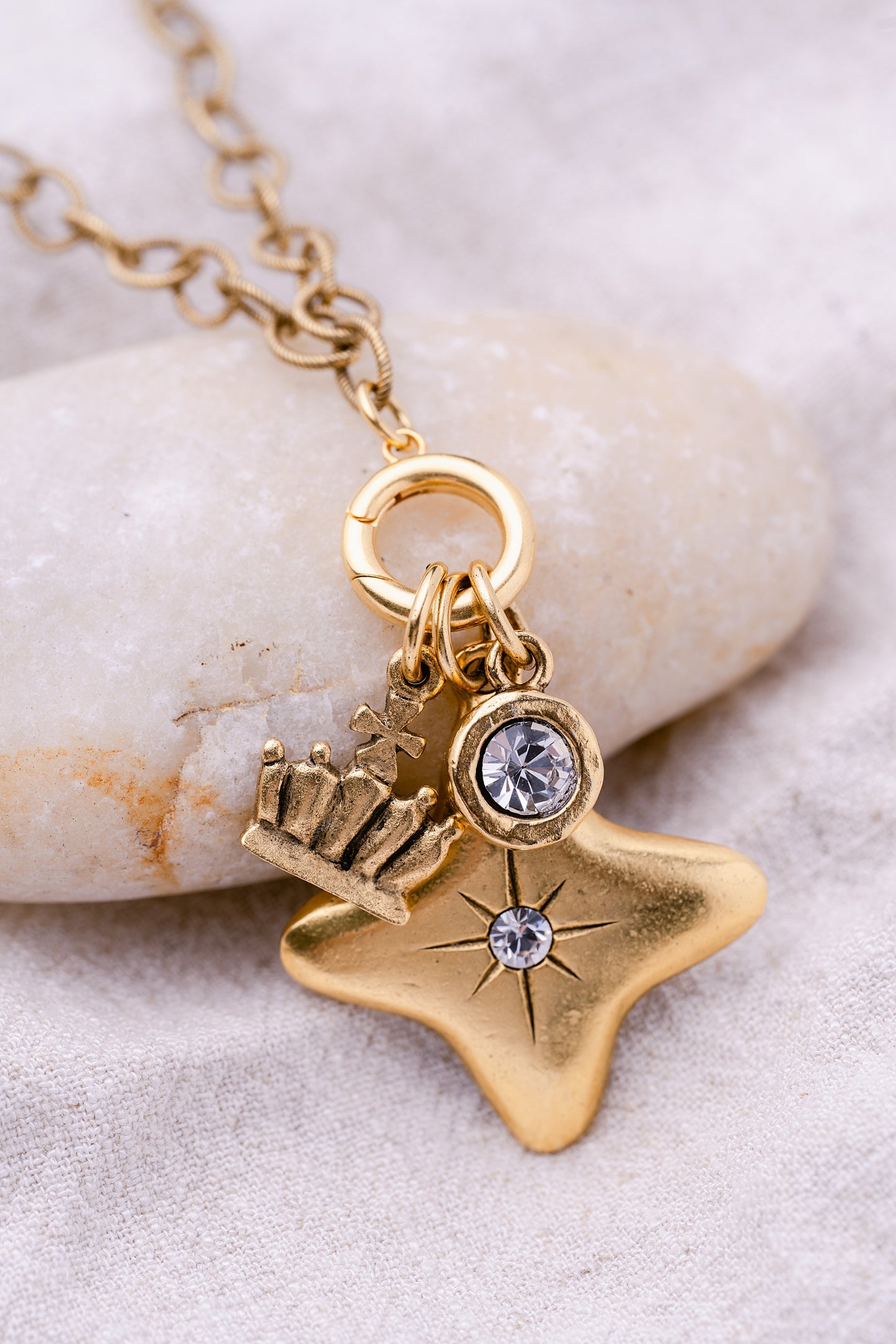 Classic Circle Charm Holder