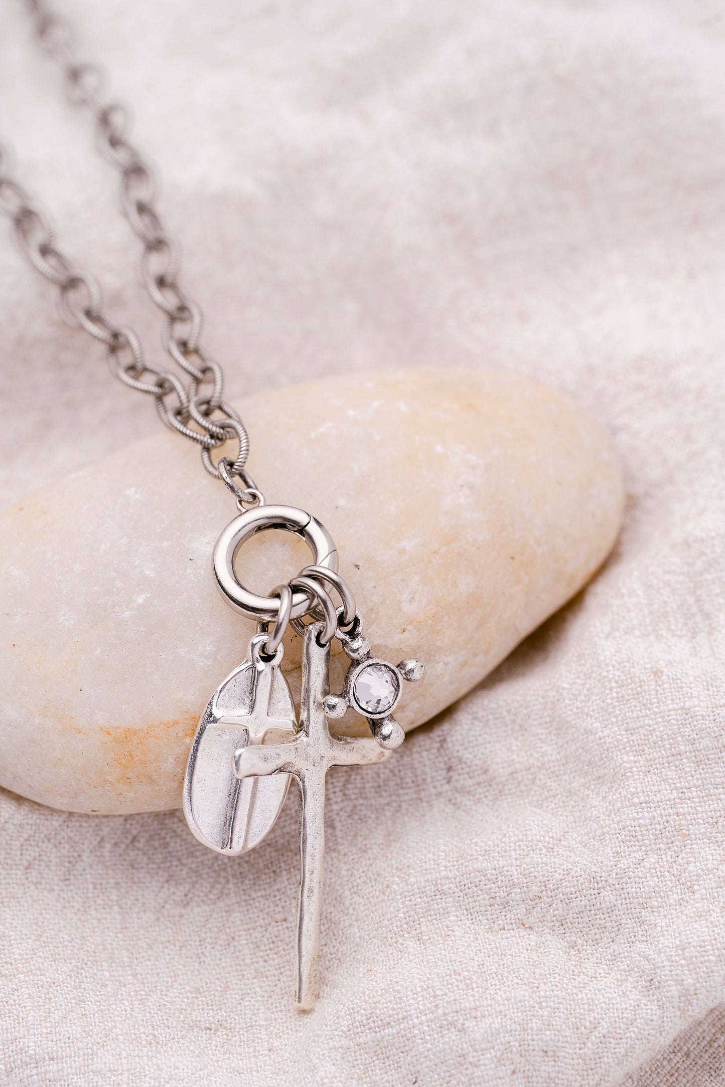 Dainty Paperclip Chain Base Necklace