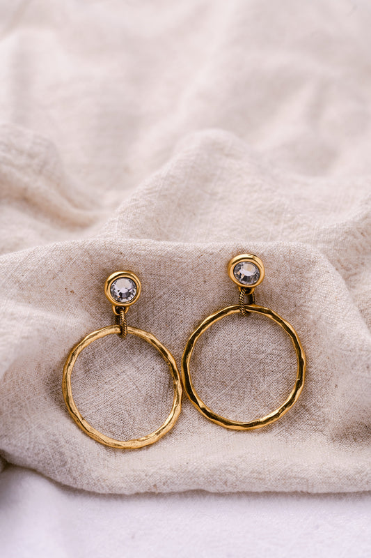 Golden Hour Hoop Earrings