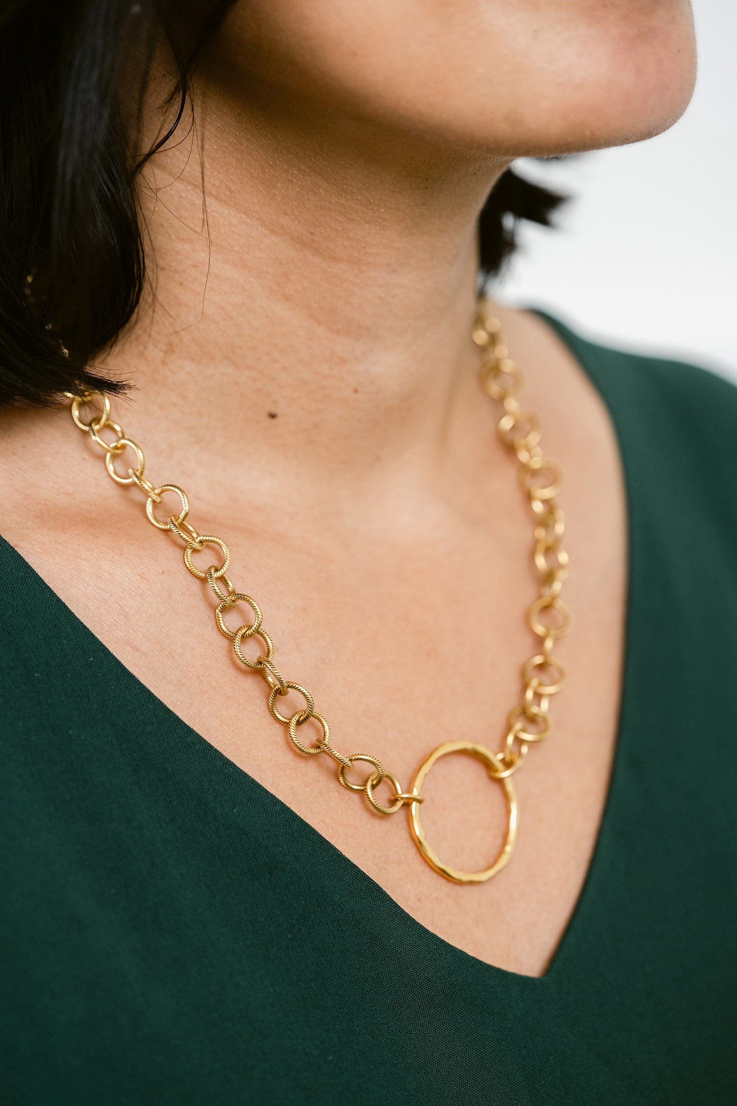 The Artisan Circle Necklace
