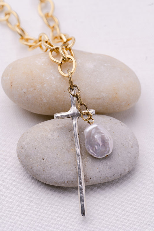 Wanderer's Cross Necklace