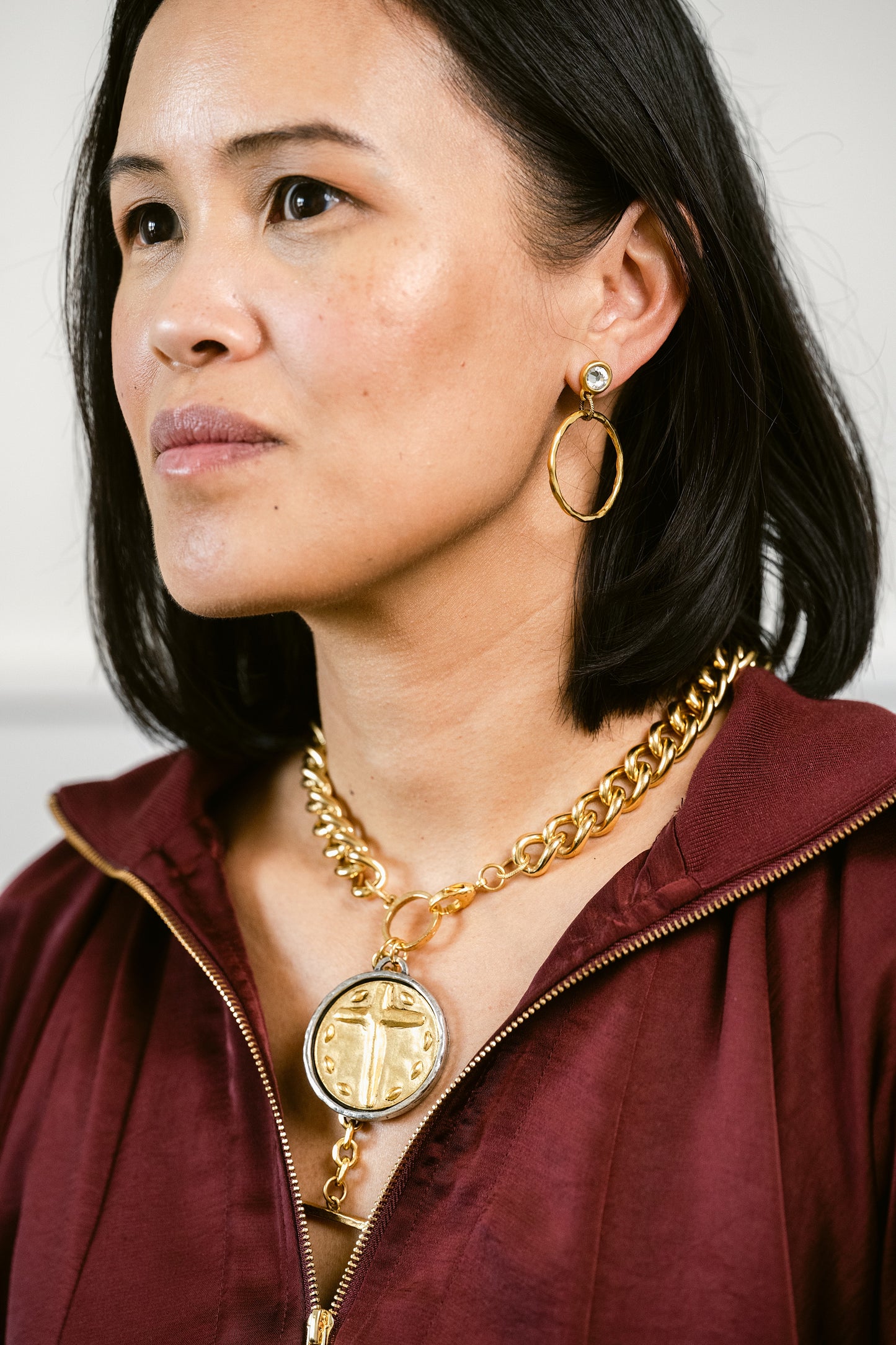 Golden Hour Hoop Earrings