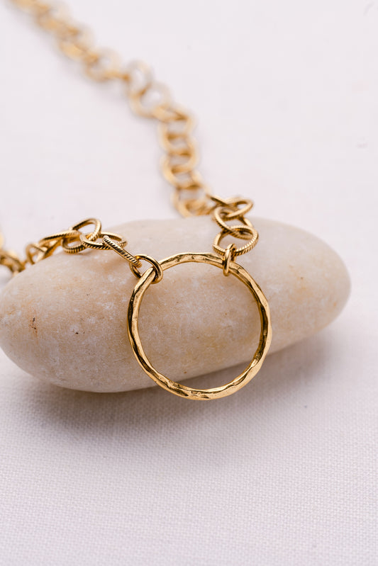 The Artisan Circle Necklace