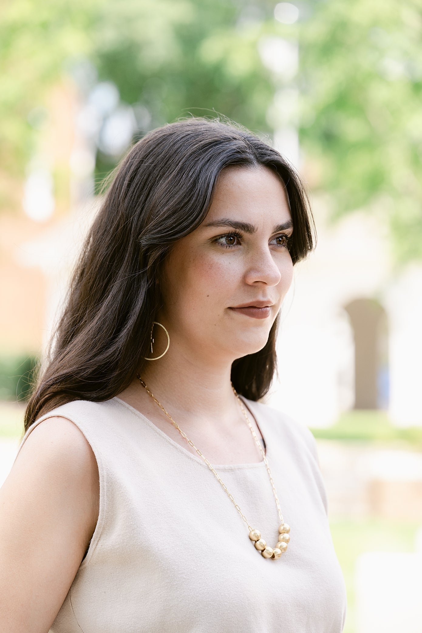 Golden Hour Bead Necklace