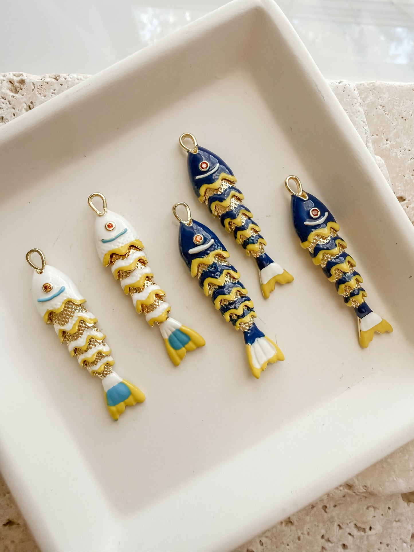 Colorful Fish Charm