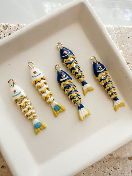Colorful Fish Charm