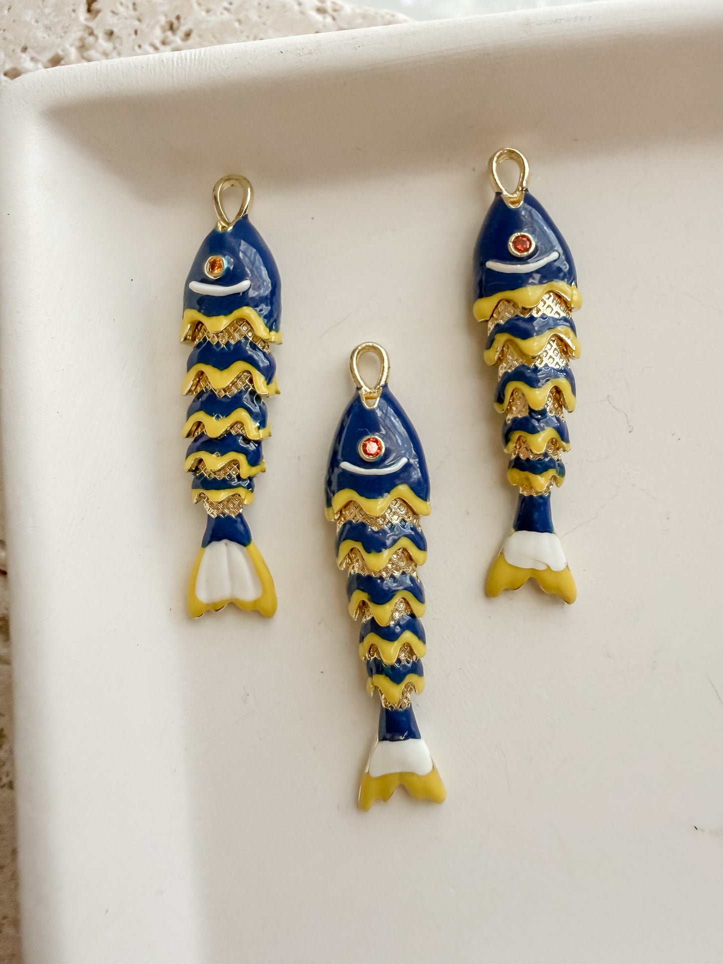 Colorful Fish Charm