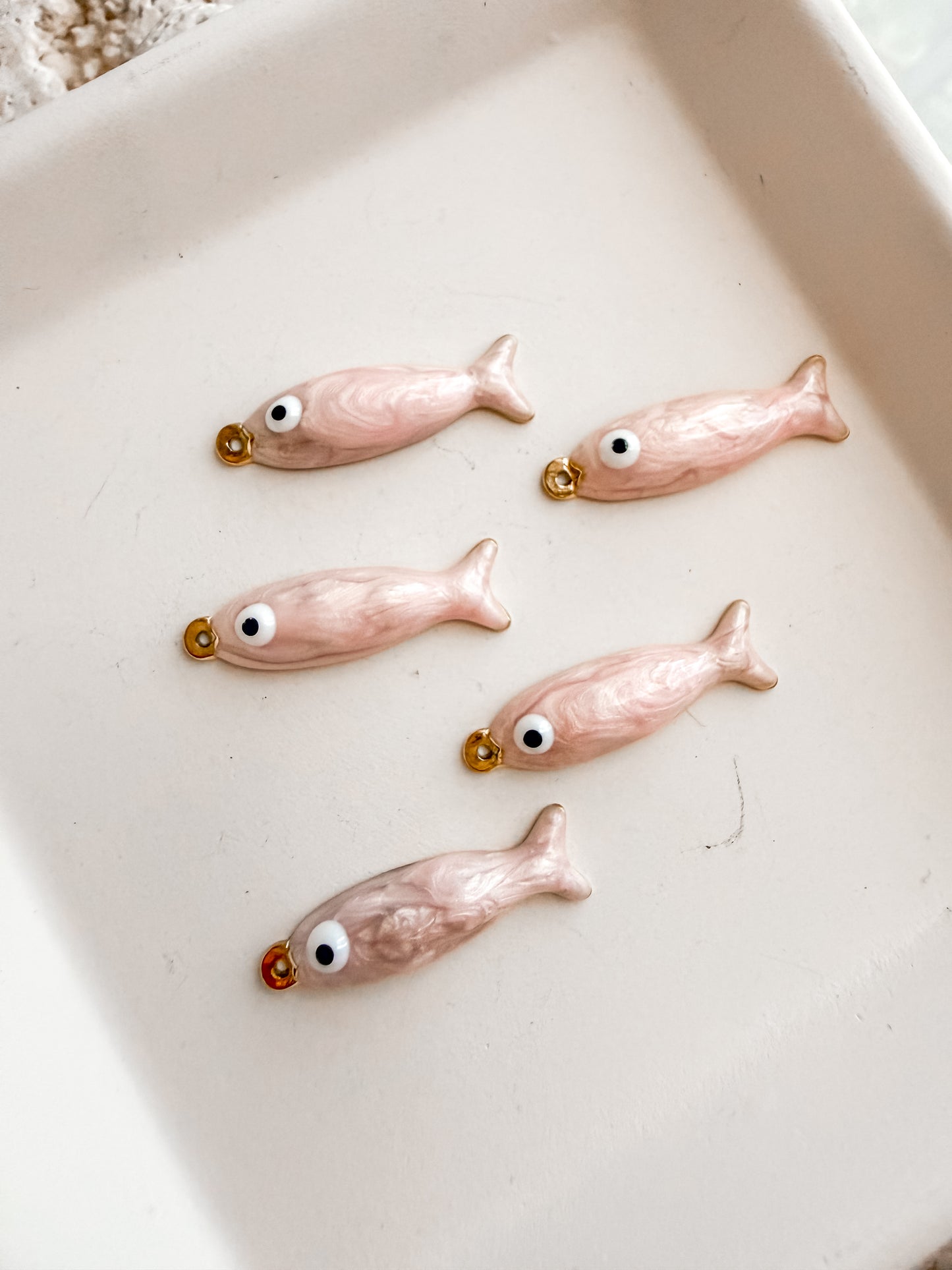 Enamel Fish Charm