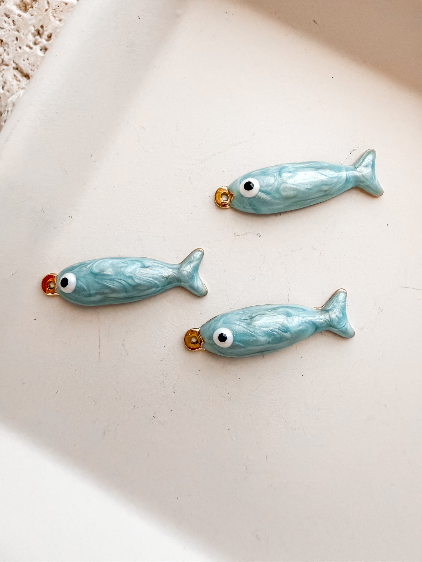 Enamel Fish Charm
