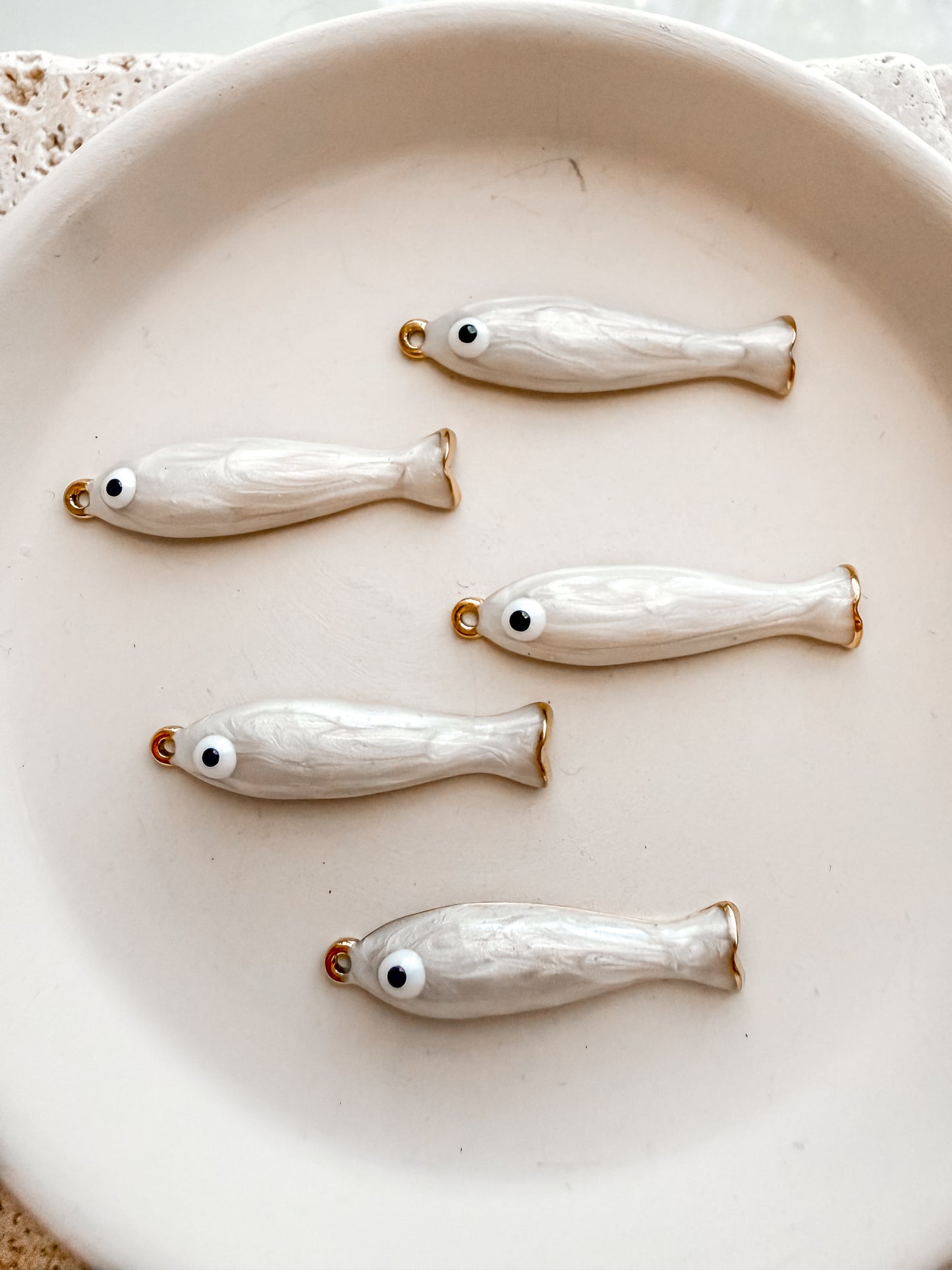 Enamel Fish Charm