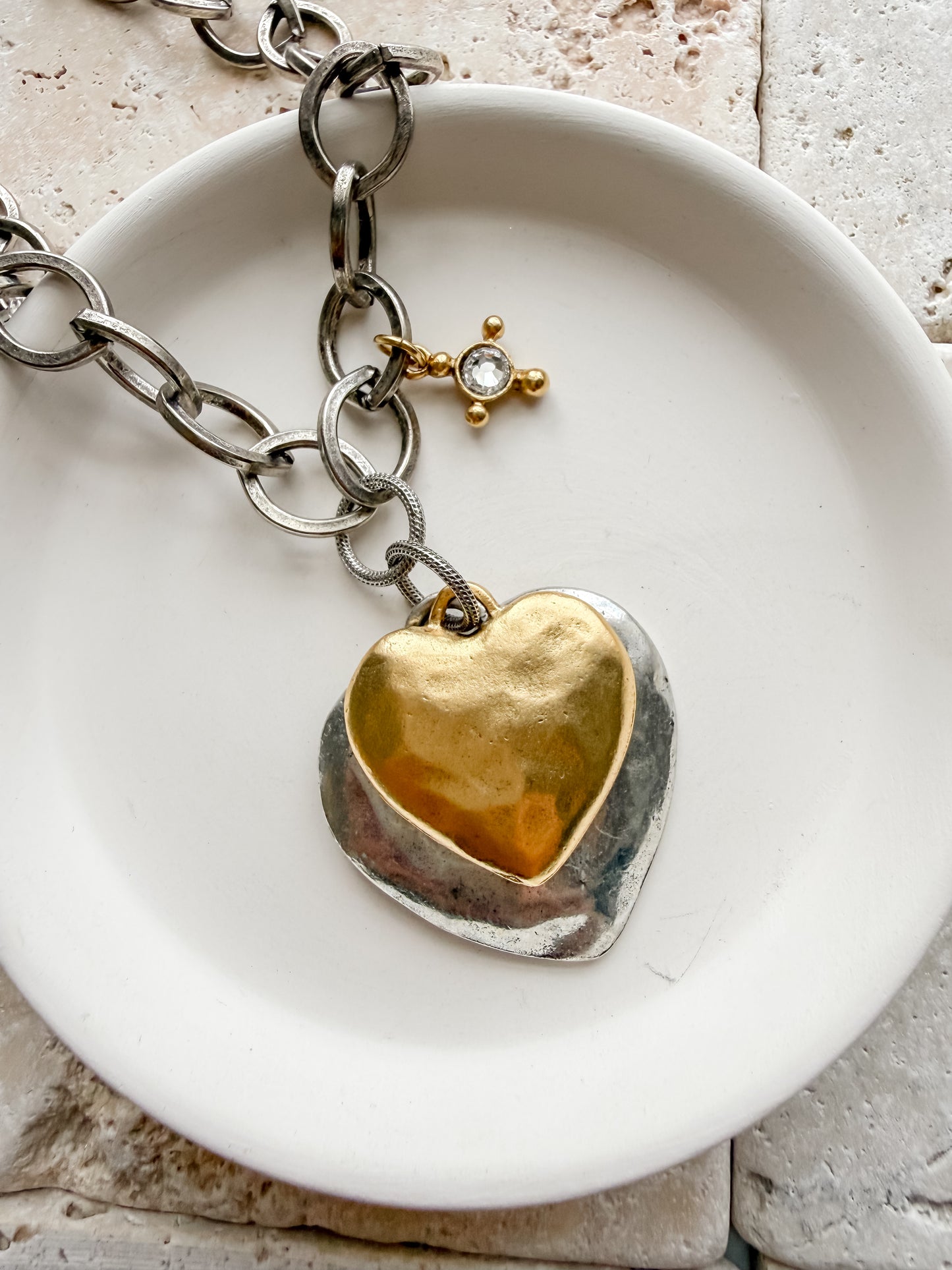 Everlasting Promise Heart Necklace