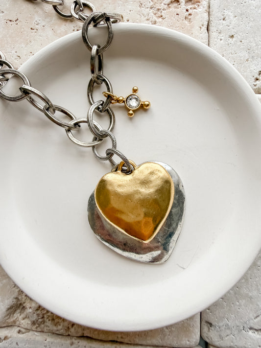 Everlasting Promise Heart Necklace