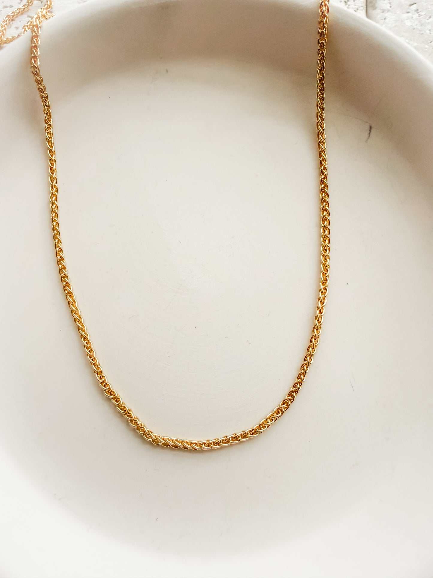 Foxtail Base Chain Necklace